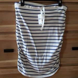 LOFT rouched lounge skirt